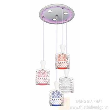 Đèn thả bàn ăn Ø320*H700, LED 18W, E27*4 NB 112/4